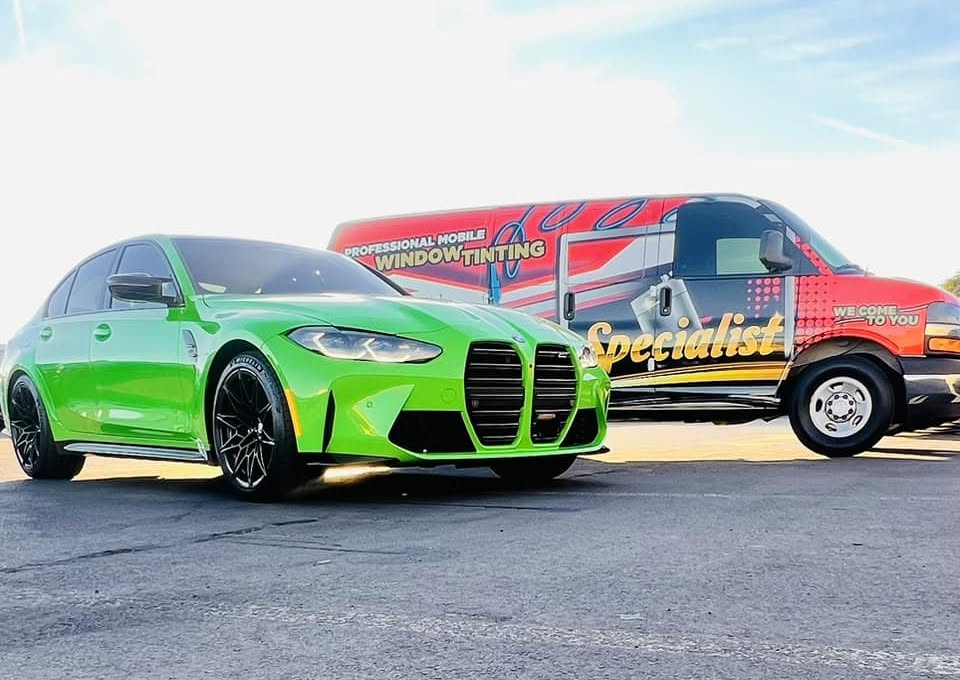 The Tint Specialist - BMW M3 Competition ceramic window tint Las Vegas The Tint Specialist - BMW M3 Competition ceramic window tint Las Vegas