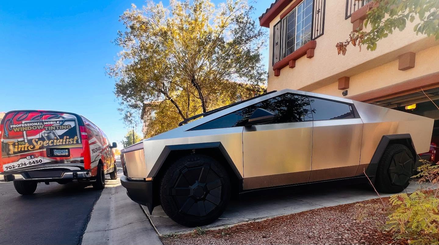 The Tint Specialist - Tesla Cybertruck window tinting service Las Vegas The Tint Specialist - Tesla Cybertruck window tinting service Las Vegas