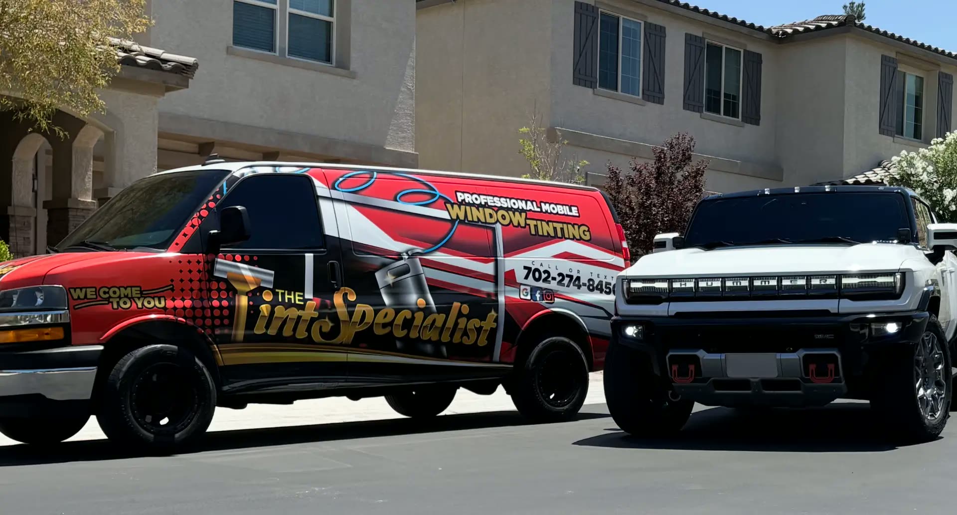 The Tint Specialist - 2025 GMC Hummer EV side profile with mobile ceramic tint in Southern Highlands The Tint Specialist - 2025 GMC Hummer EV side profile with mobile ceramic tint in Southern Highlands