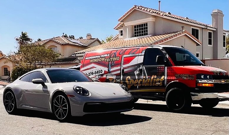 The Tint Specialist - Porsche 911 window tint installation Las Vegas The Tint Specialist - Porsche 911 window tint installation Las Vegas